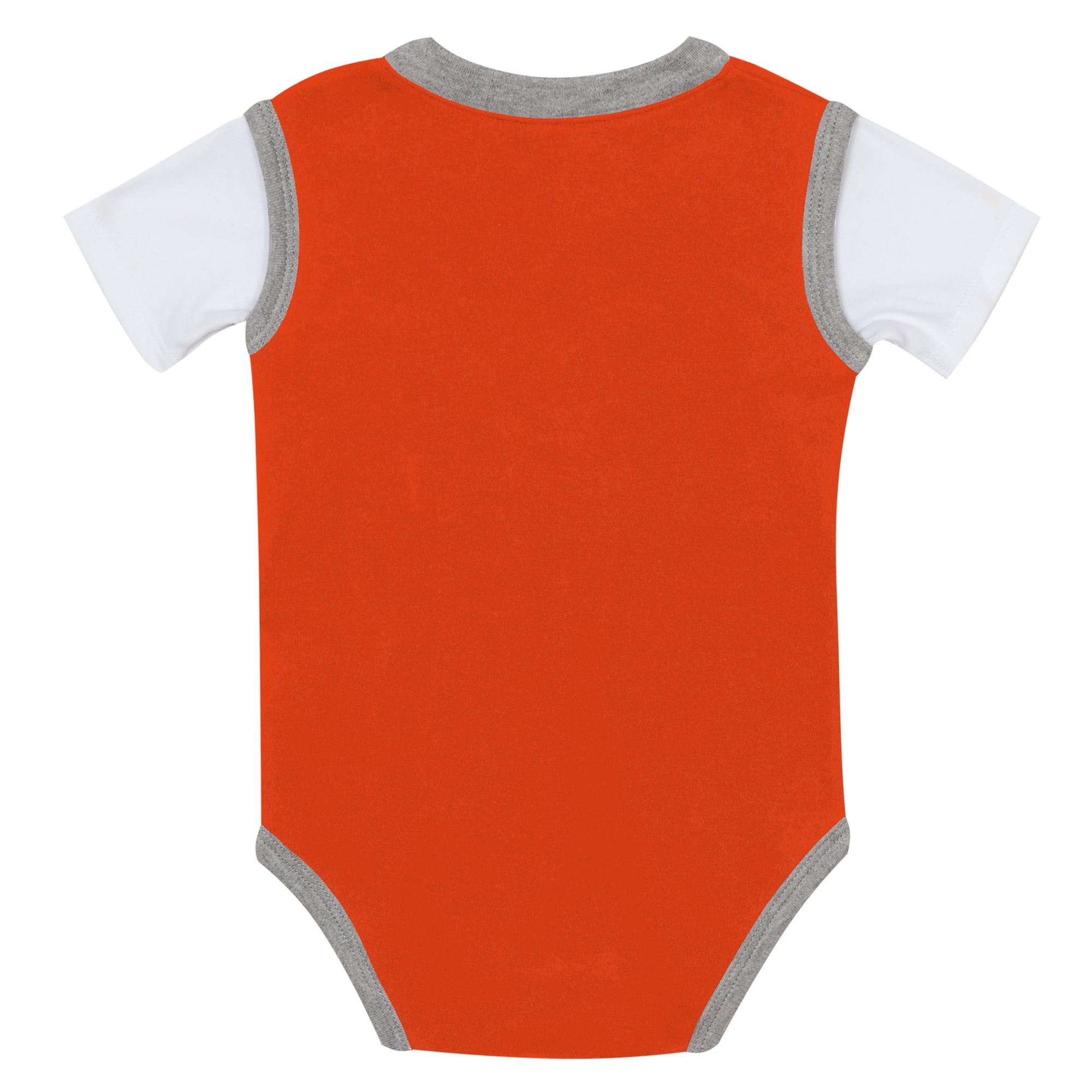 Ensemble body et pantalon deux pièces en jersey orange/gris chiné Chicago Bears pour bébé Outerstuff